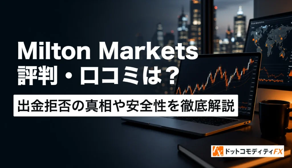 Milton Markets 評判
